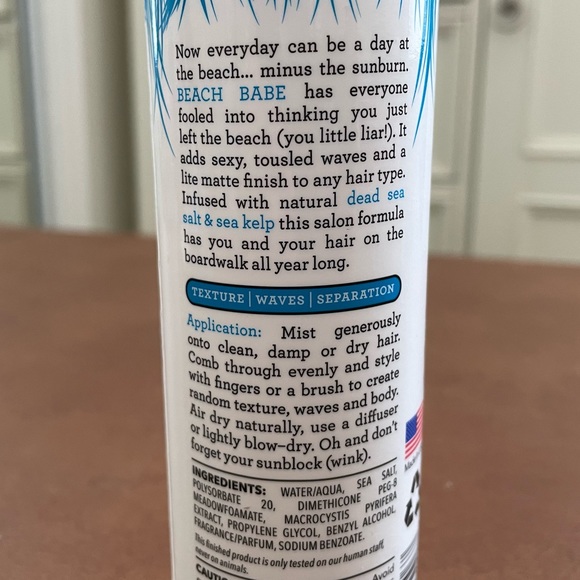 Not Your Mother’s Beach Babe Texturizing Sea Salt Spray NWT 🎉Host Pick🎉 - Picture 4 of 4